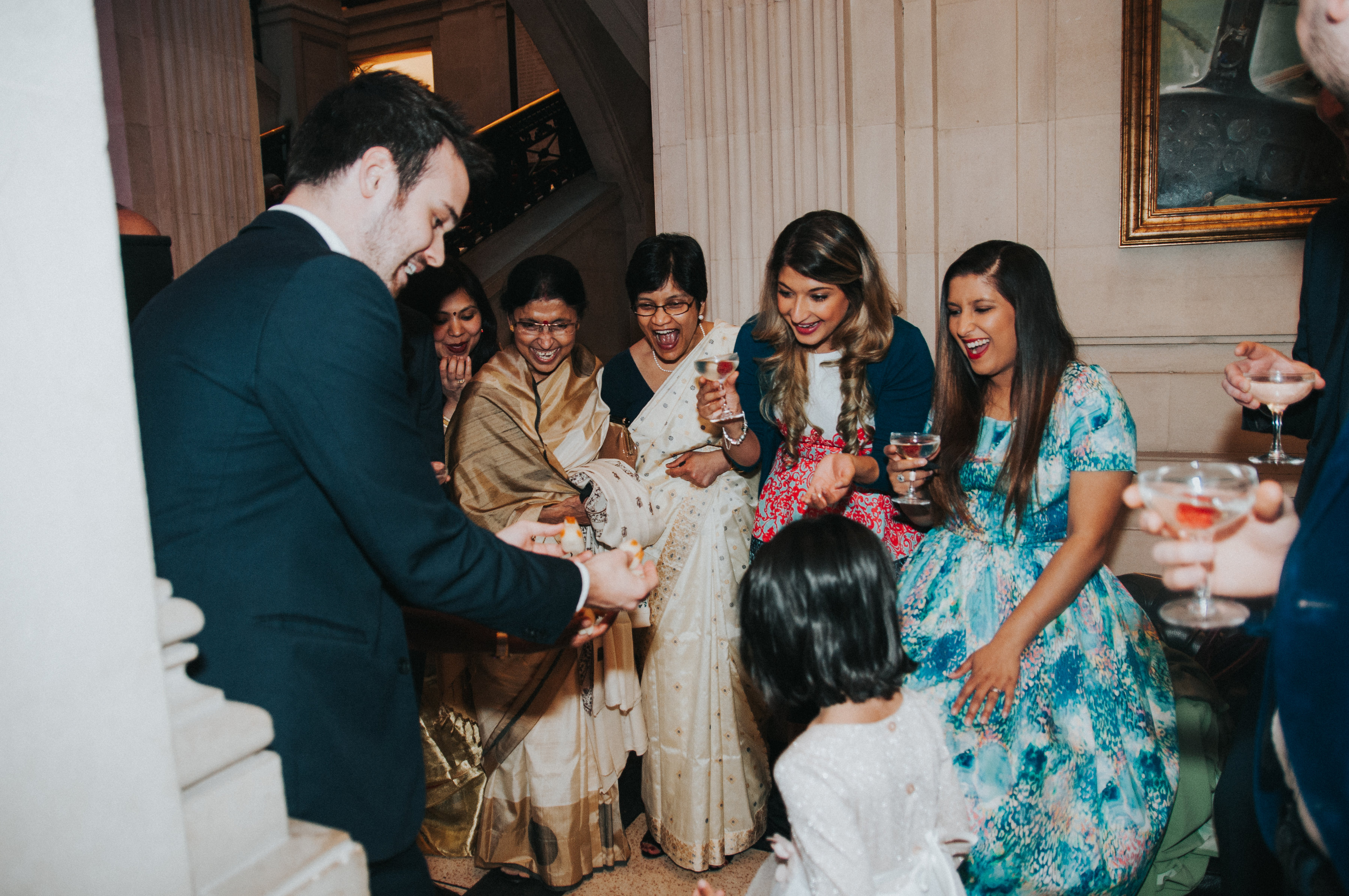 Close-up magic at private celebration